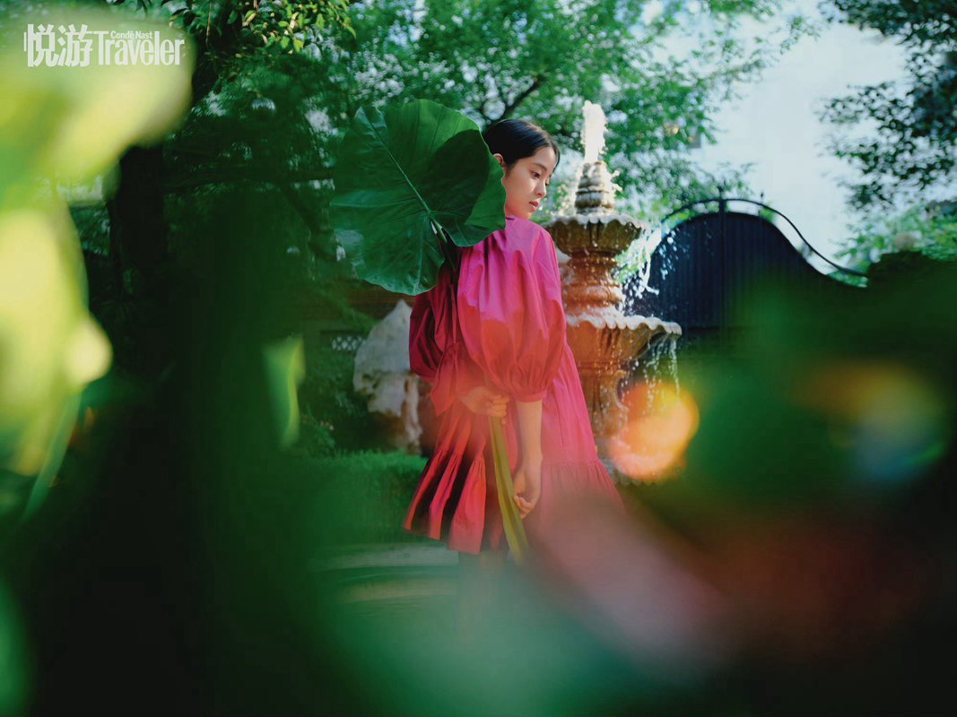 欧阳娜娜秘密花园大片甜美可人法式少女上线