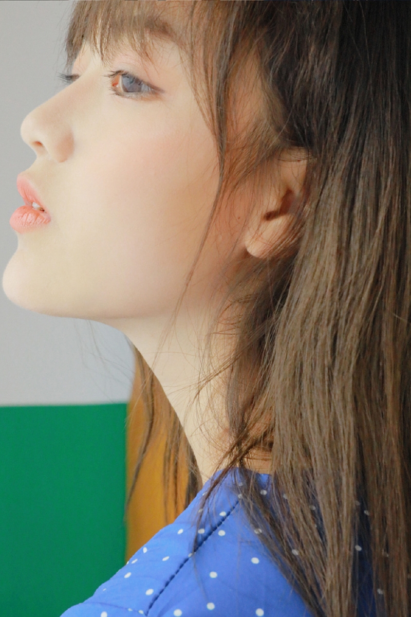 清纯美女漂亮脸蛋精致侧颜图片