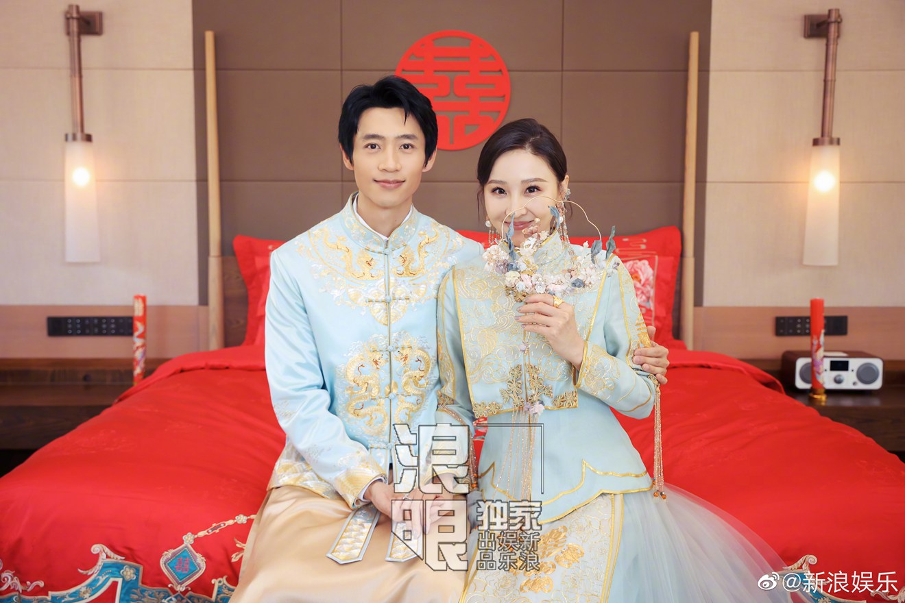 魏晨于玮婚礼接亲现场甜蜜恩爱图