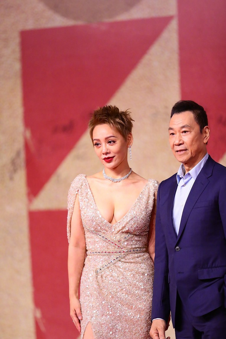 宁静金鸡奖红毯图身材火辣霸气十足