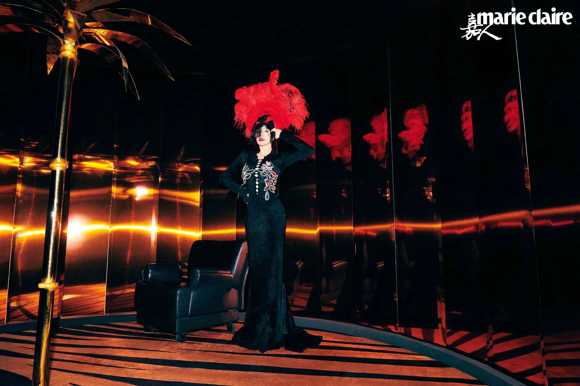 舒淇短发造型又美又飒杂志写真