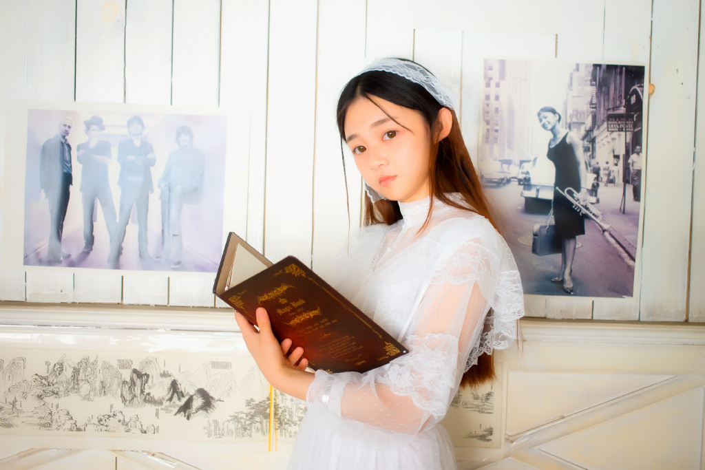 粉红香车美女花样美丽