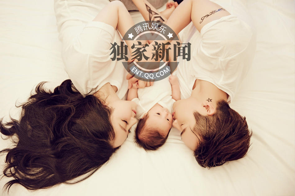 高云翔与董璇女儿首次曝光 一家三口帅美有爱羡煞旁人