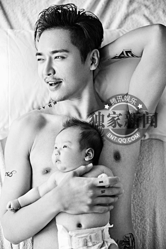 高云翔与董璇女儿首次曝光 一家三口帅美有爱羡煞旁人