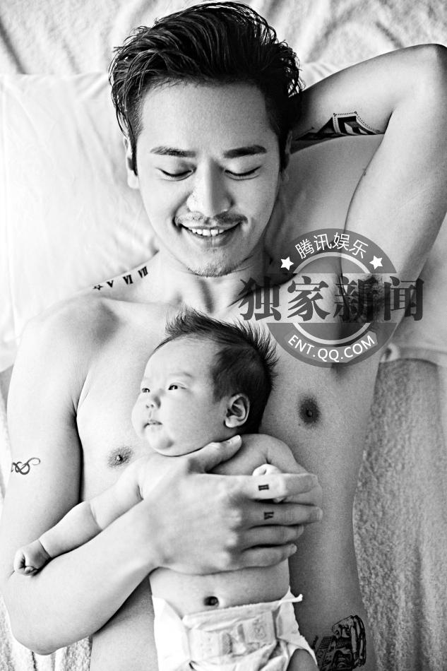 高云翔与董璇女儿首次曝光 一家三口帅美有爱羡煞旁人