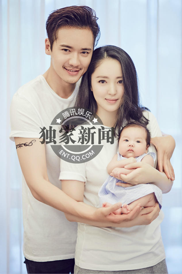 高云翔与董璇女儿首次曝光 一家三口帅美有爱羡煞旁人