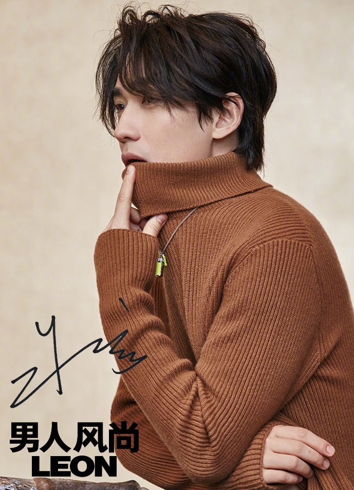 朱一龙成熟魅力型男明星写真图片