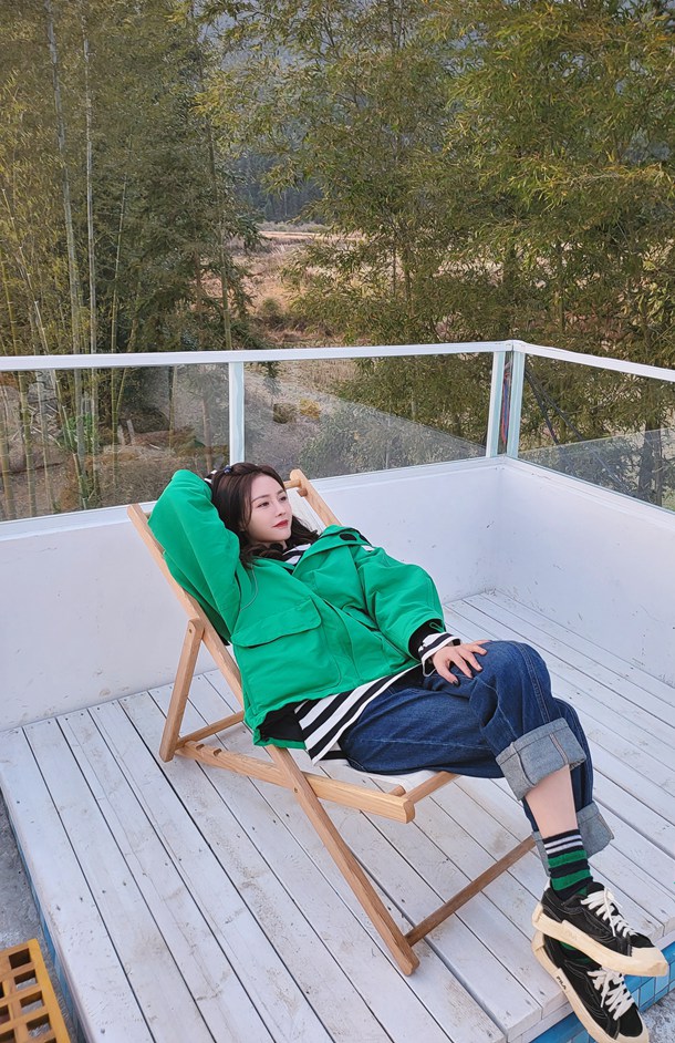 沈梦辰云上的小店小河乡民宿打卡照