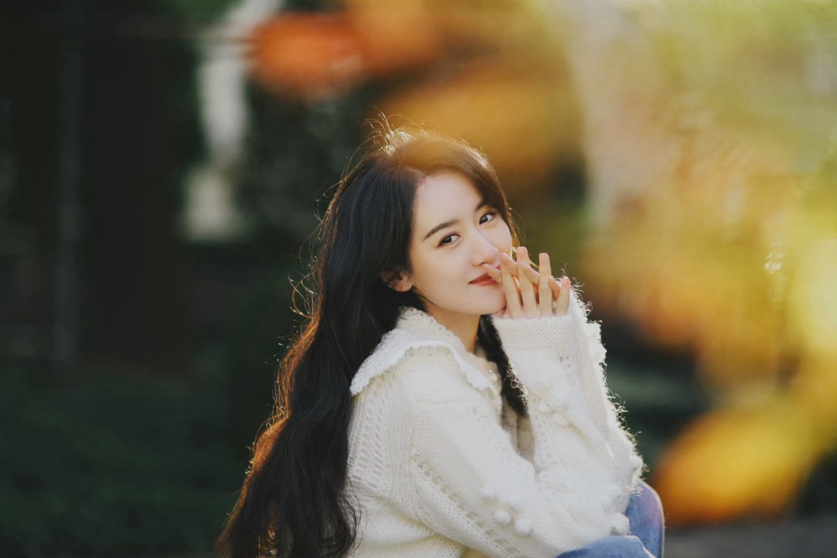 袁冰妍生日写真大片温柔诗意美丽大方