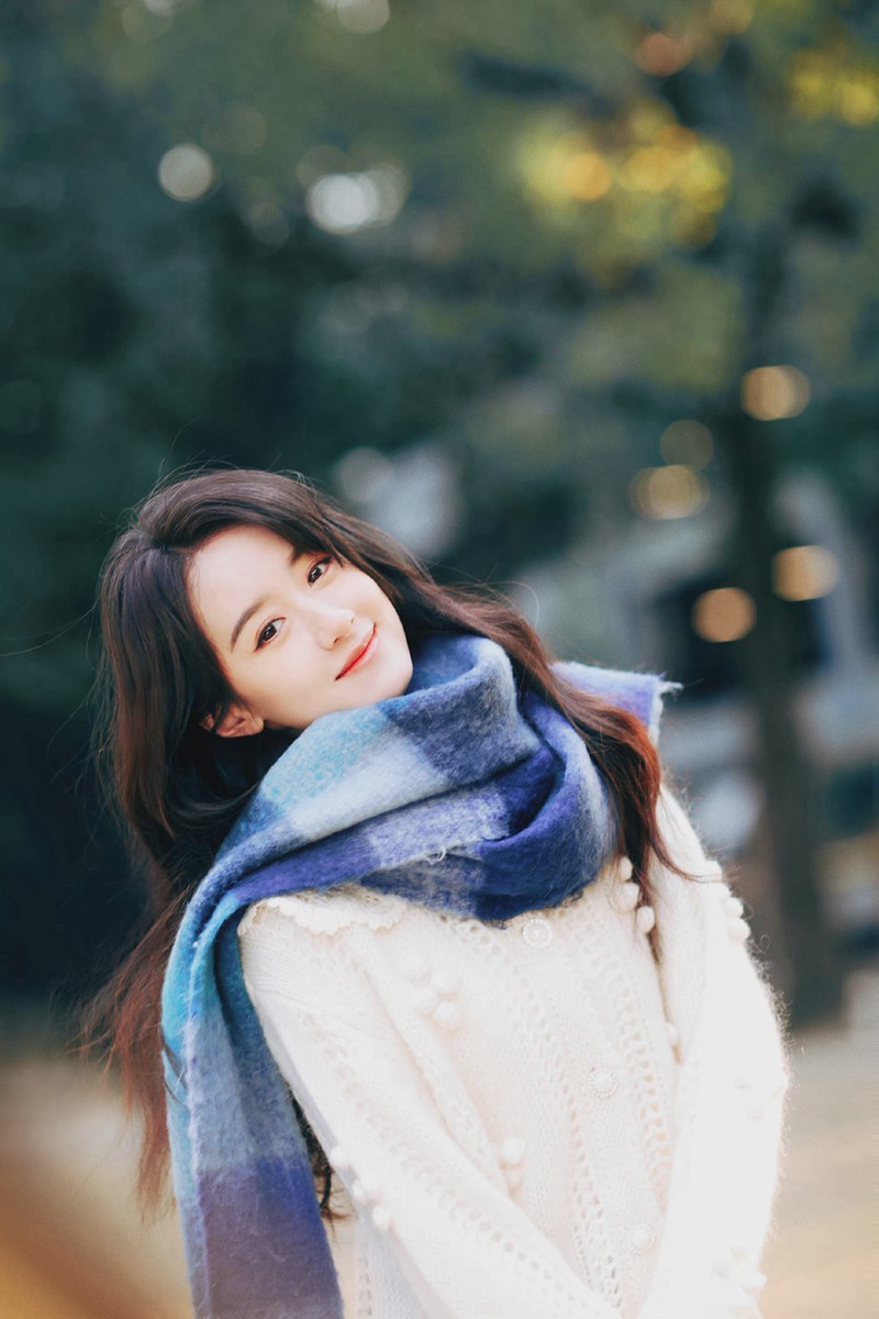 袁冰妍生日写真大片温柔诗意美丽大方