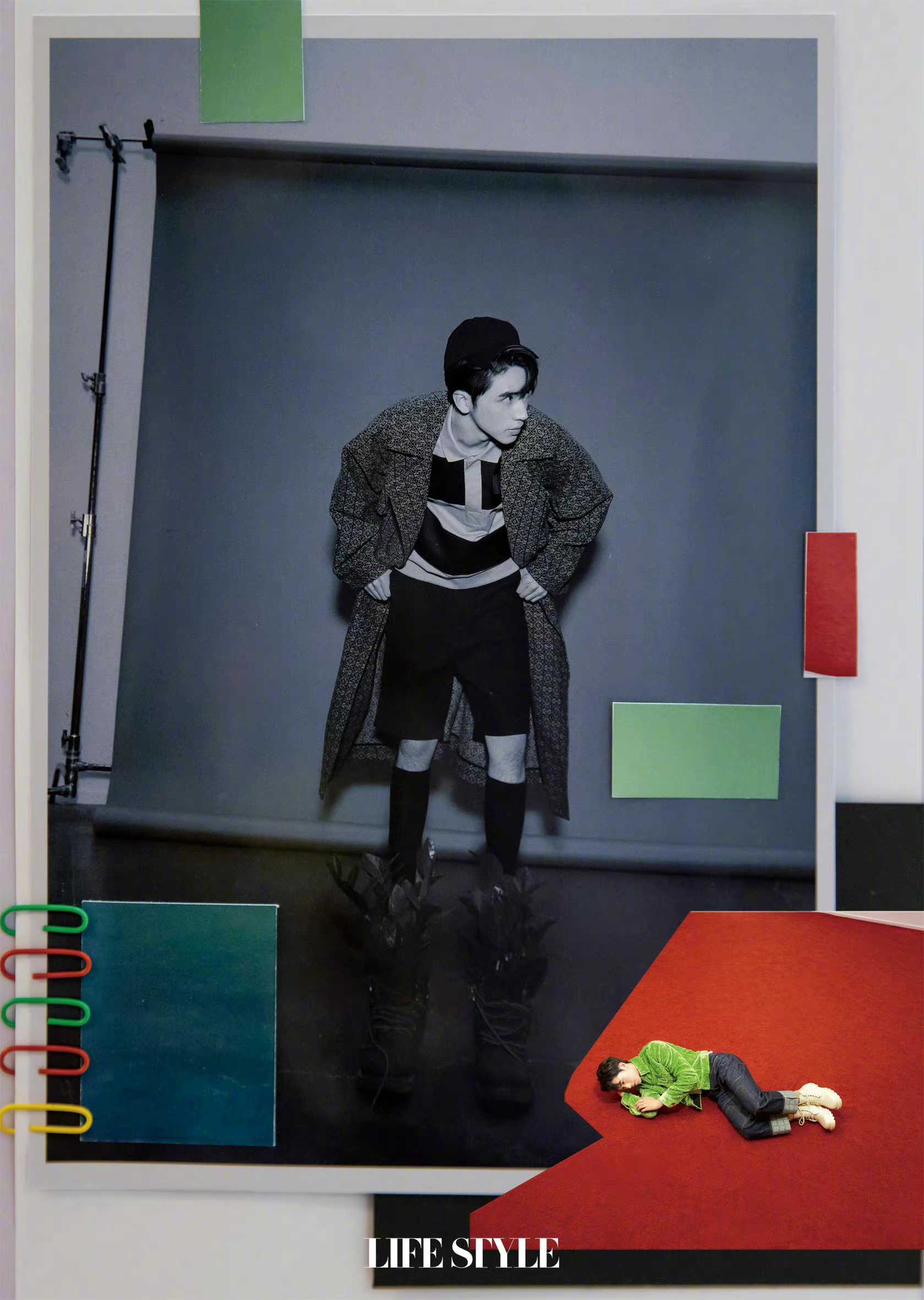 许魏洲以怪诞狂想曲为主题写真