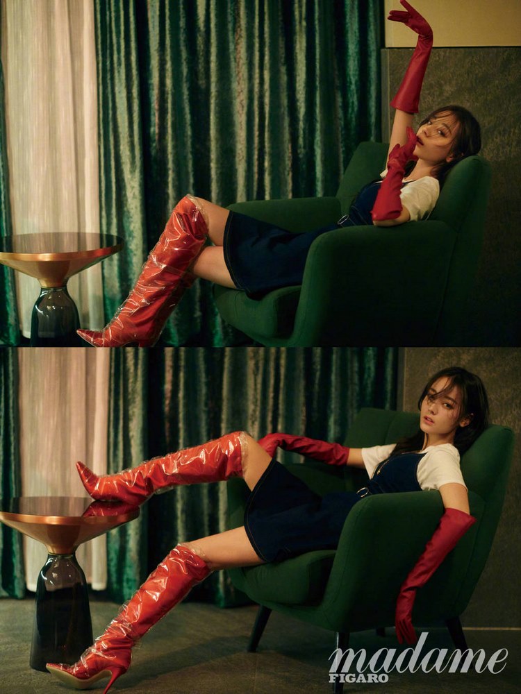 梦幻美女迪丽热巴香艳抚媚撩人气质明星写真图片