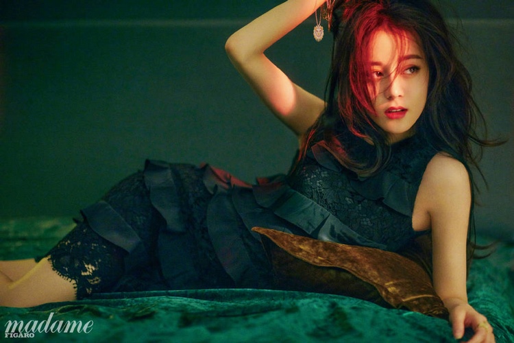 梦幻美女迪丽热巴香艳抚媚撩人气质明星写真图片