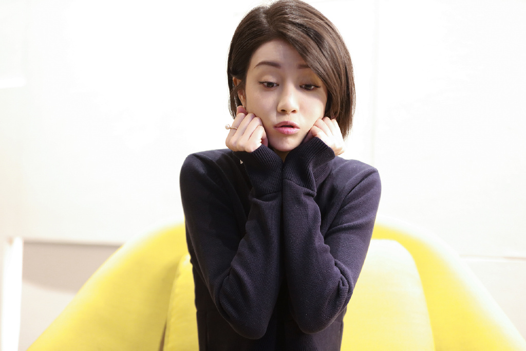 《漂亮的李慧珍》夏乔扮演者李溪芮短发超美图片