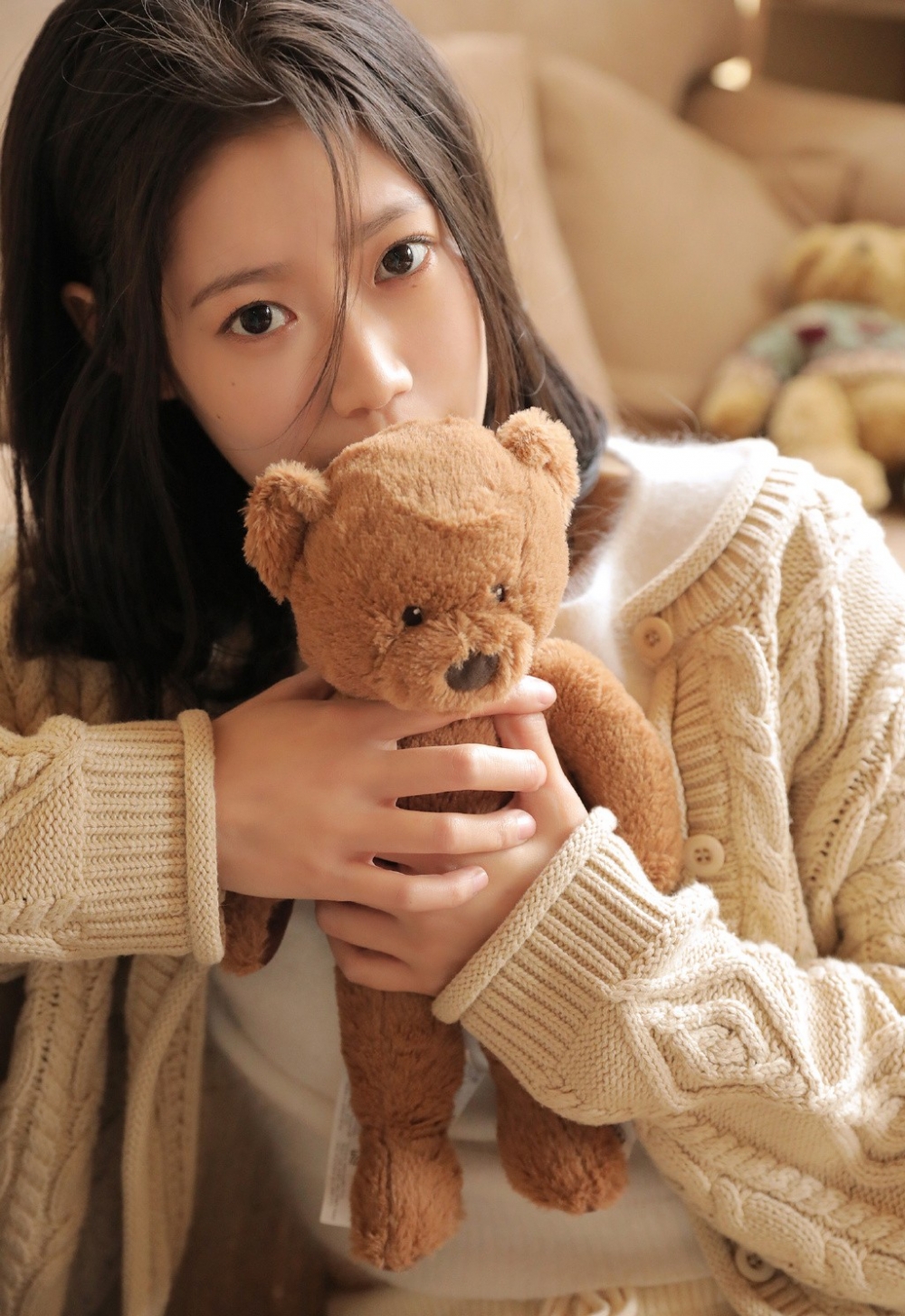 治愈系美女白丝美腿娃娃脸粉嫩性感童颜萝莉私房写真