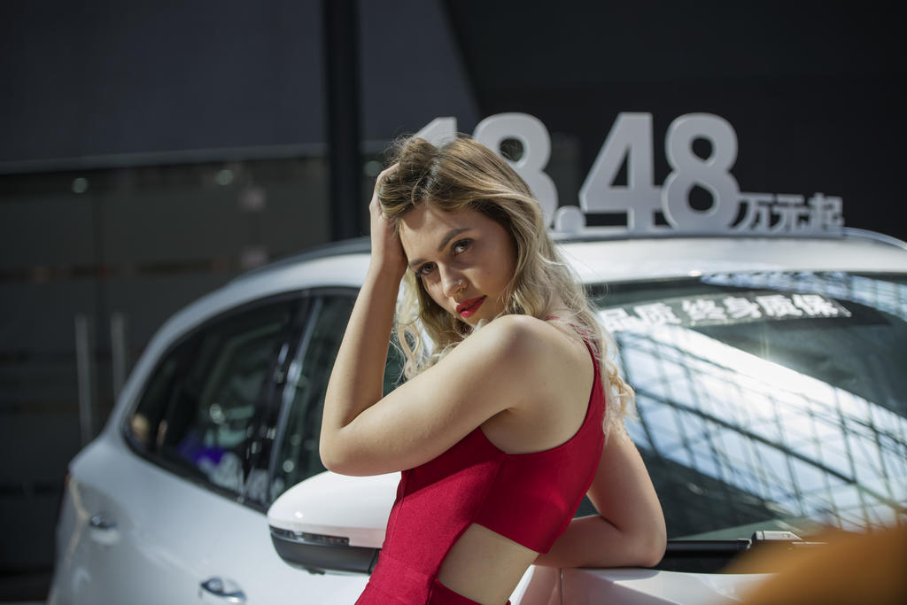 妖娆女郎车展千娇百媚私拍