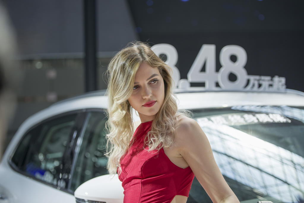 妖娆女郎车展千娇百媚私拍