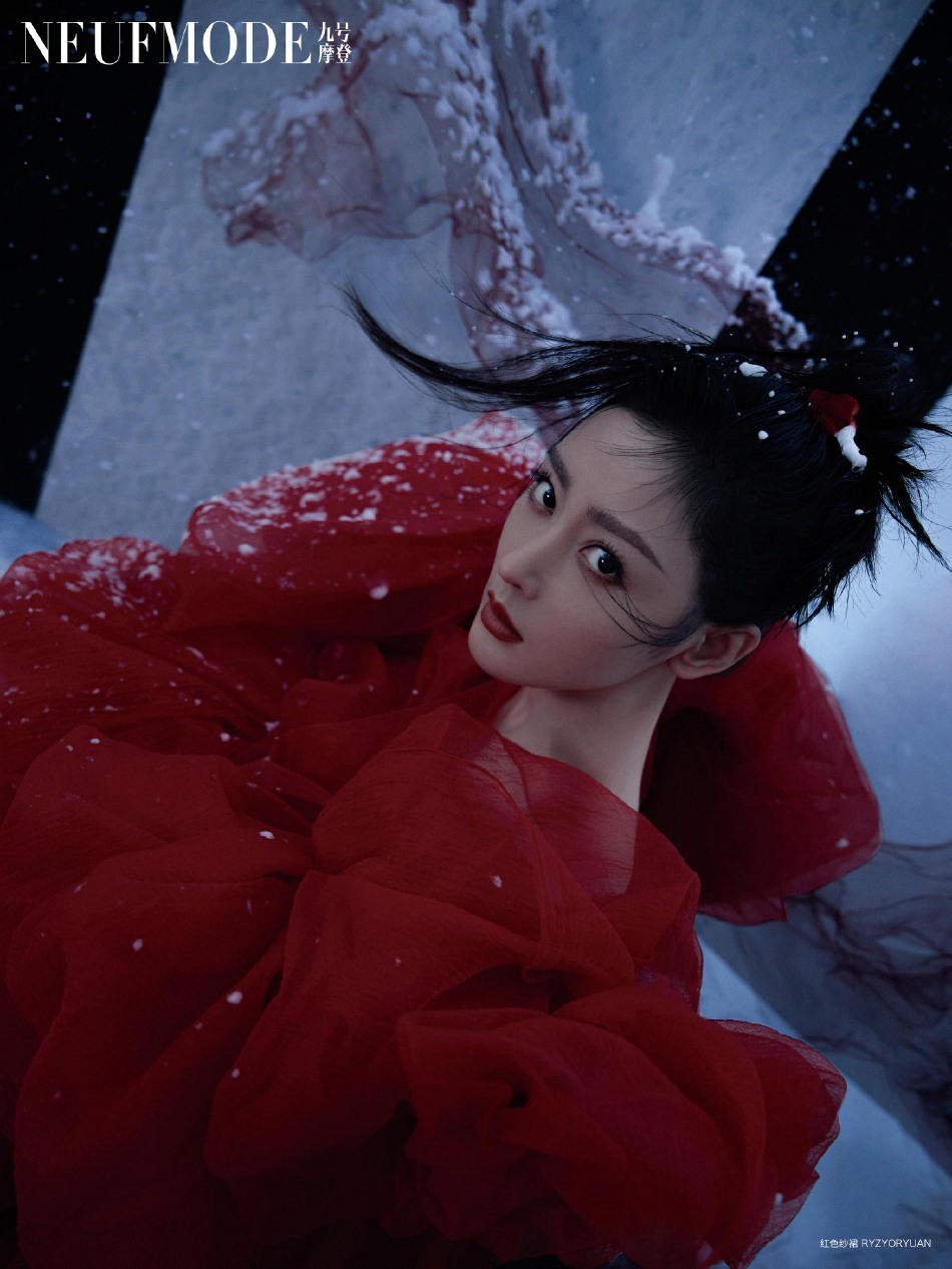 张天爱古风造型尽显东方之美写真