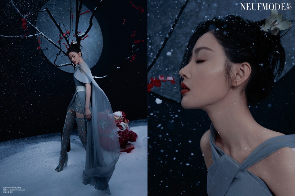 张天爱古风造型尽显东方之美写真