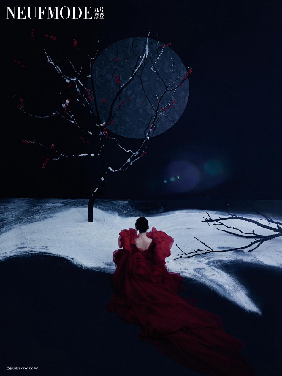 张天爱古风造型尽显东方之美写真