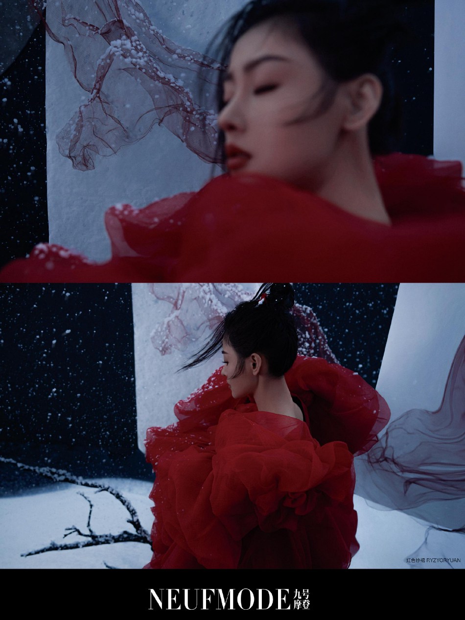 张天爱古风造型尽显东方之美写真