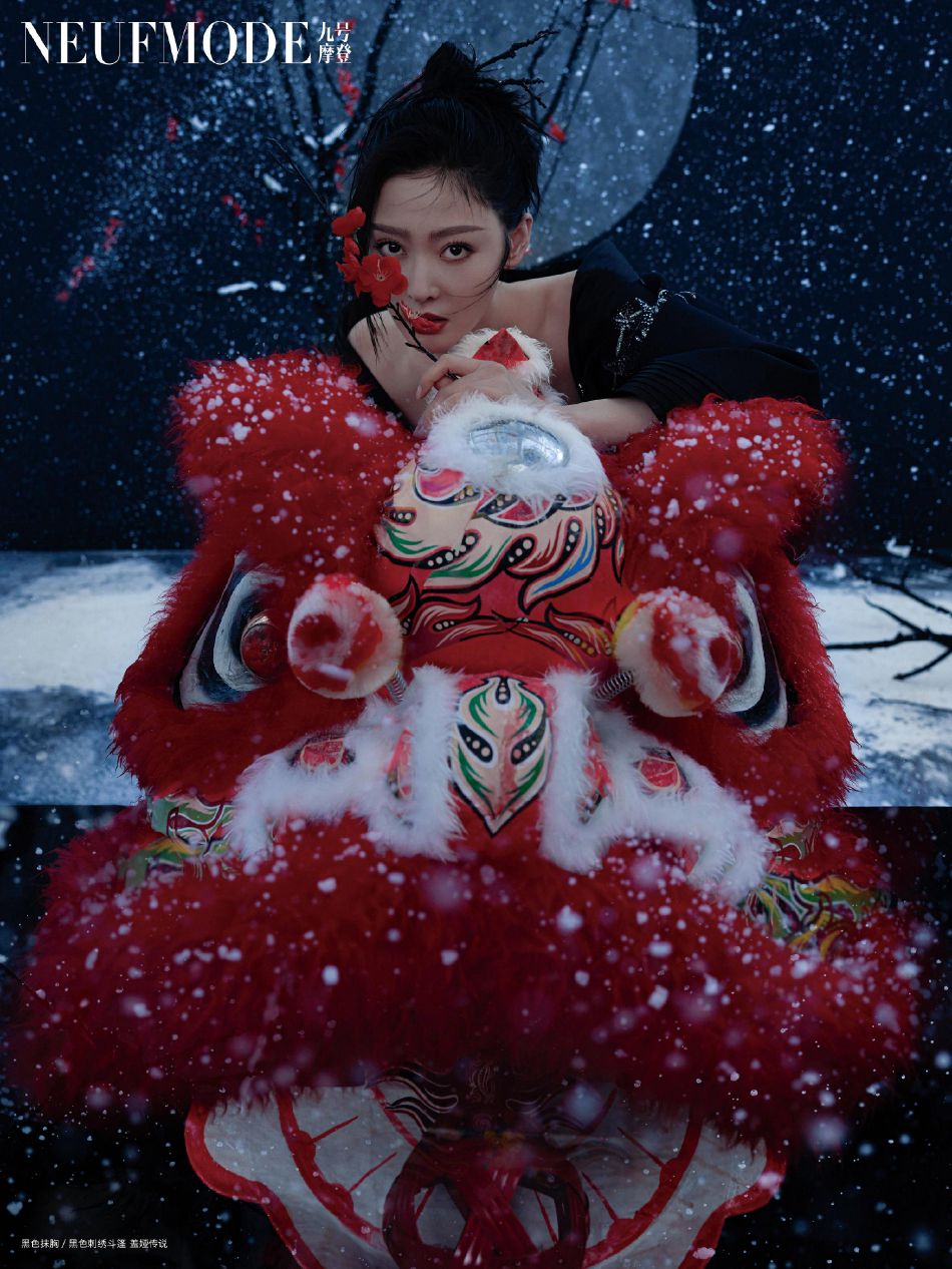 张天爱古风造型尽显东方之美写真