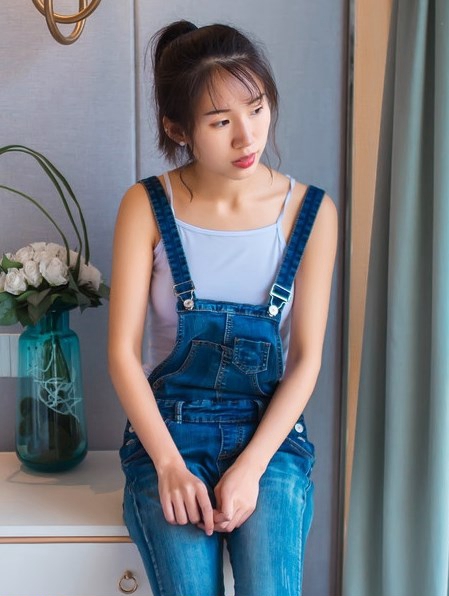 童颜巨乳美女朱可儿蕾丝内衣性感写真