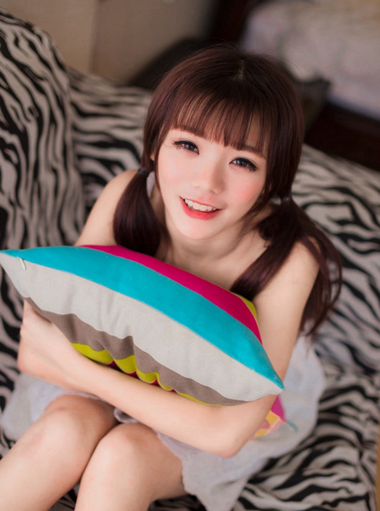 鲜橙少女甜美笑容化心房纯真唯美私房写真图片