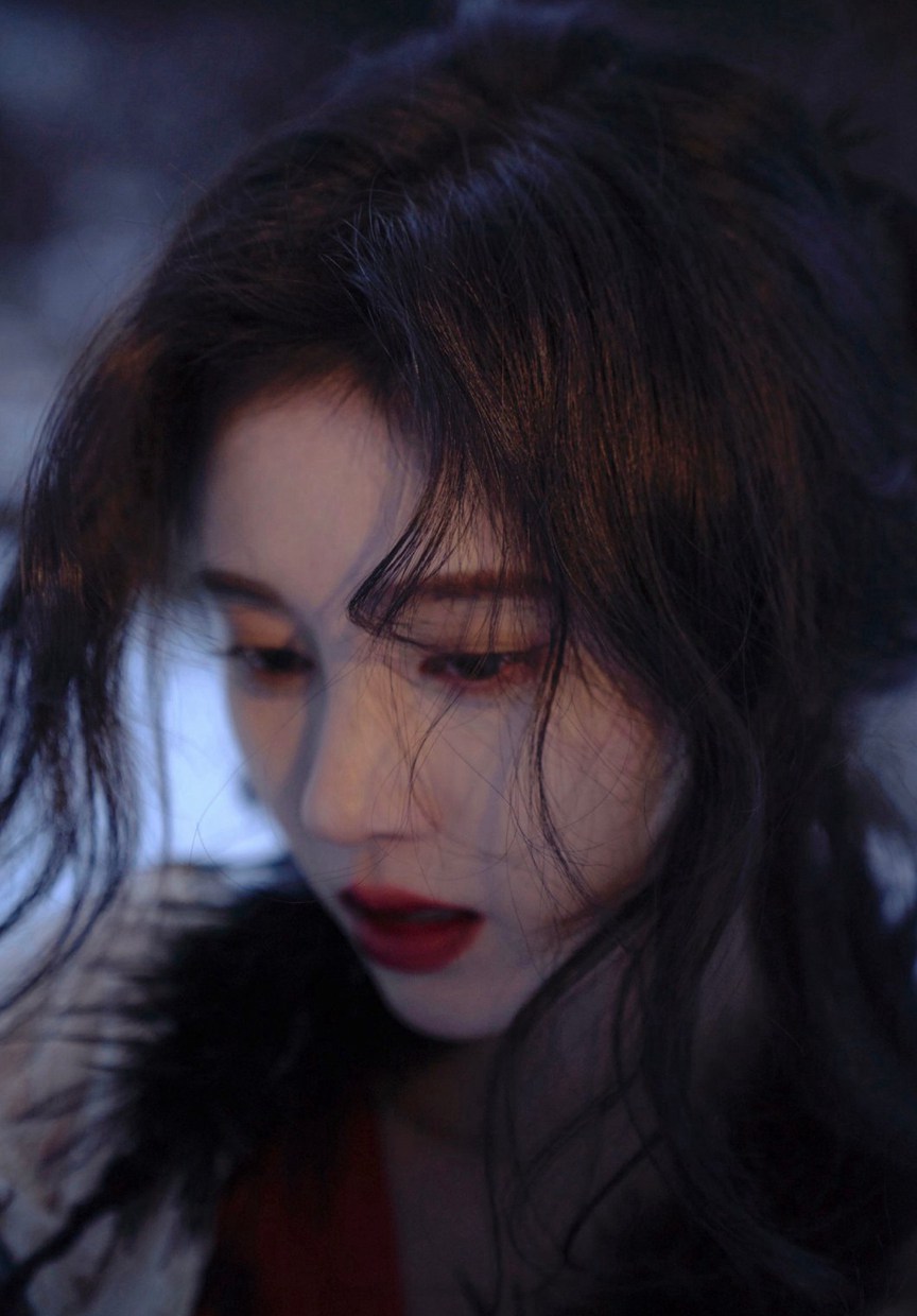 鞠婧t川西雪地拍摄花絮冰川美人既视感