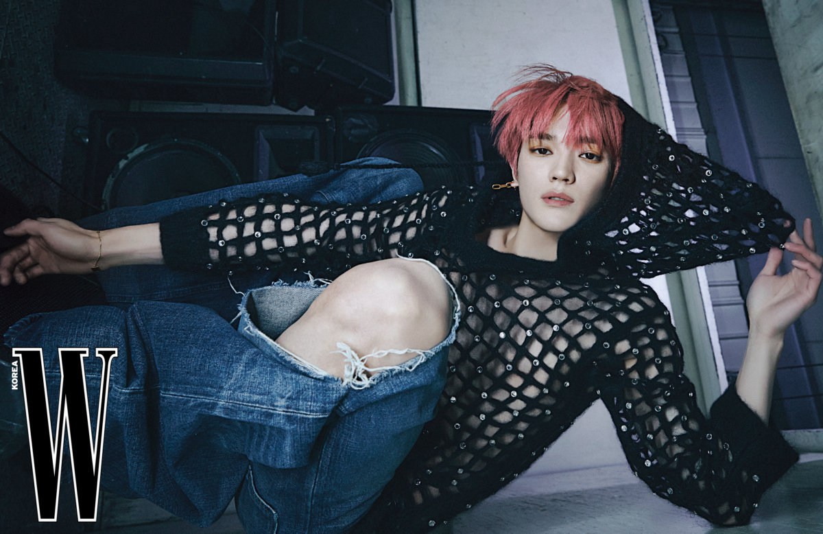 李泰容WKOREA2月刊粉发造型超有魅力