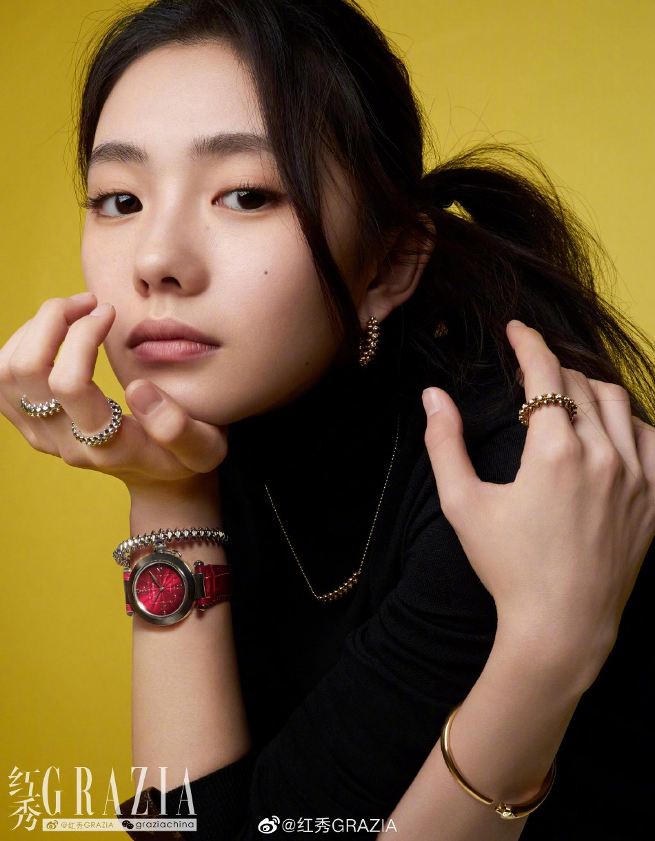 刘浩存时尚造型百变风格杂志写真