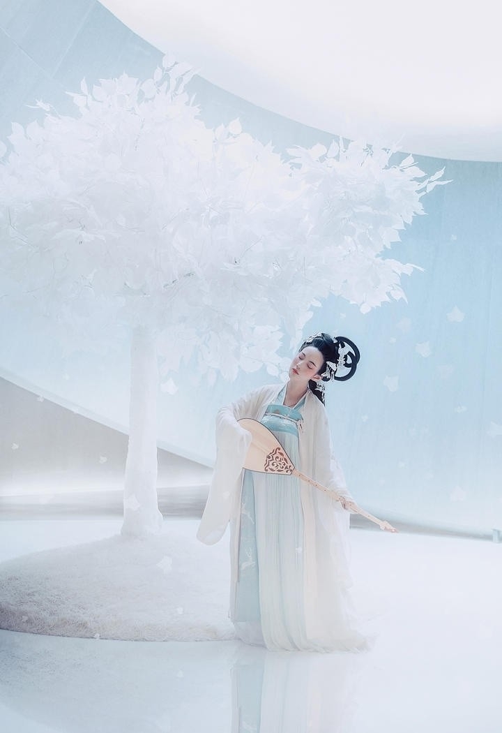 古装美女清新脱俗美若天仙写真