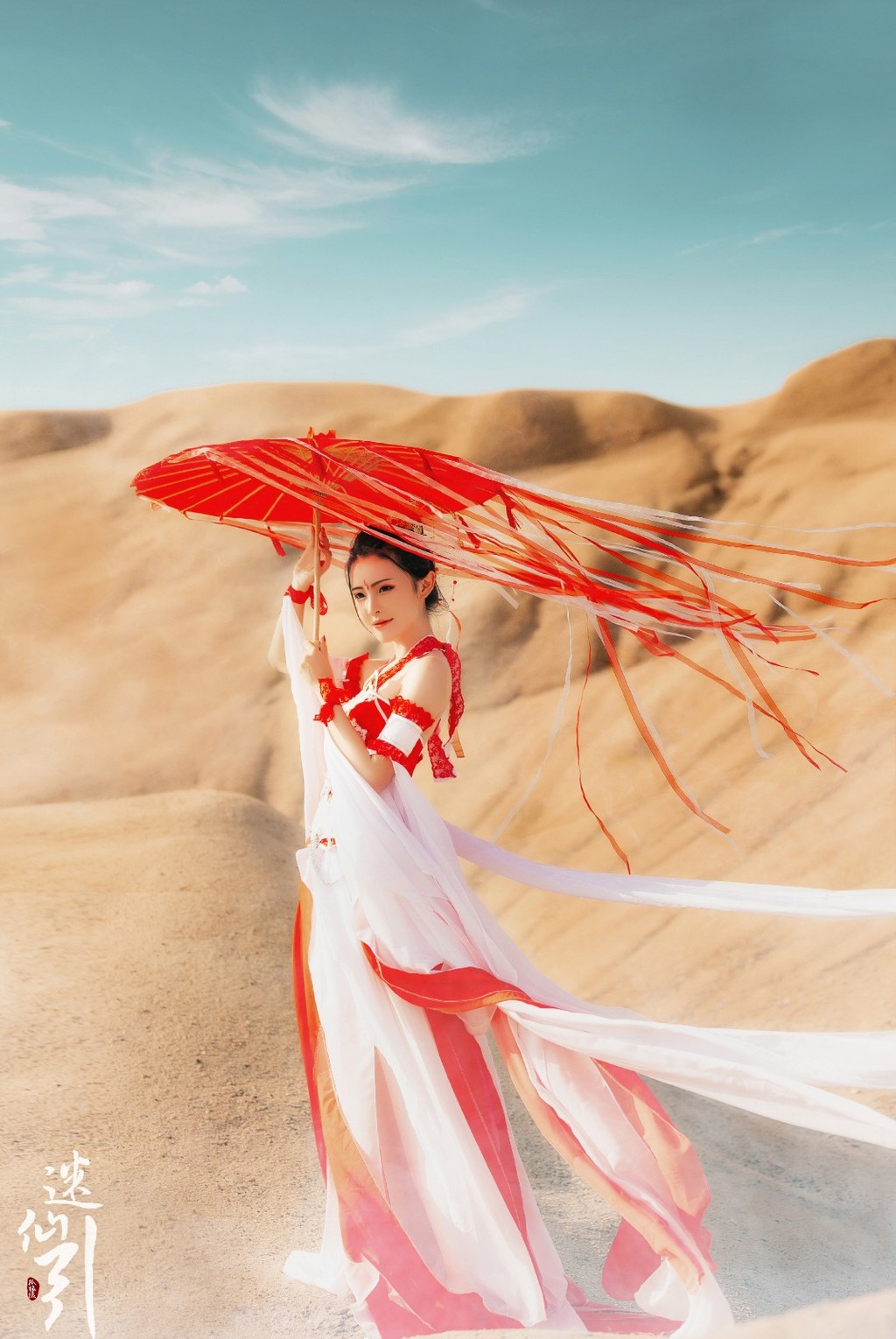 青春少女古道仙风唯美大气户外古装摄影