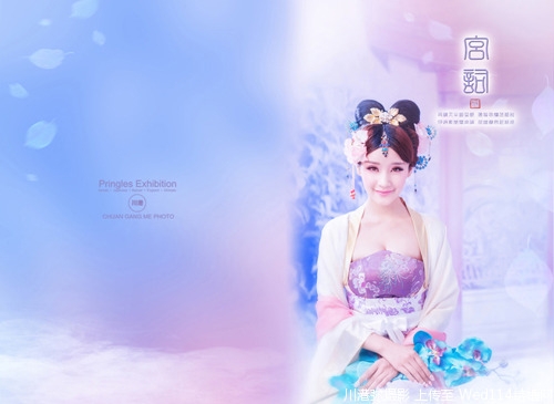 汉服少女美若天仙唯美古风摄影