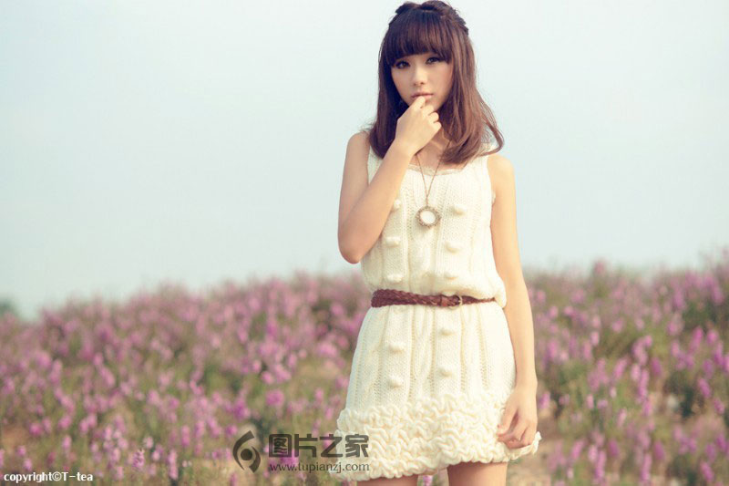 田园风清新美女 甜美微笑魅惑你心