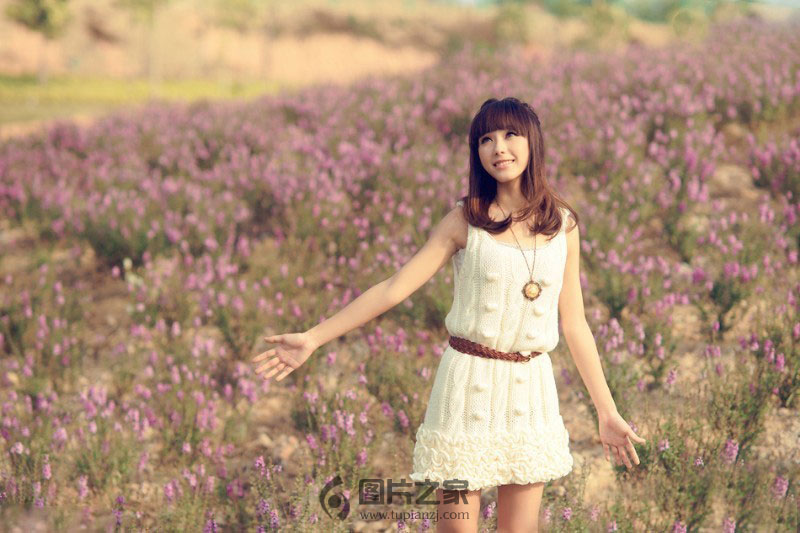 田园风清新美女 甜美微笑魅惑你心