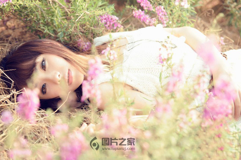 田园风清新美女 甜美微笑魅惑你心