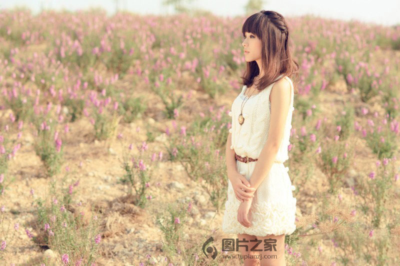 田园风清新美女 甜美微笑魅惑你心