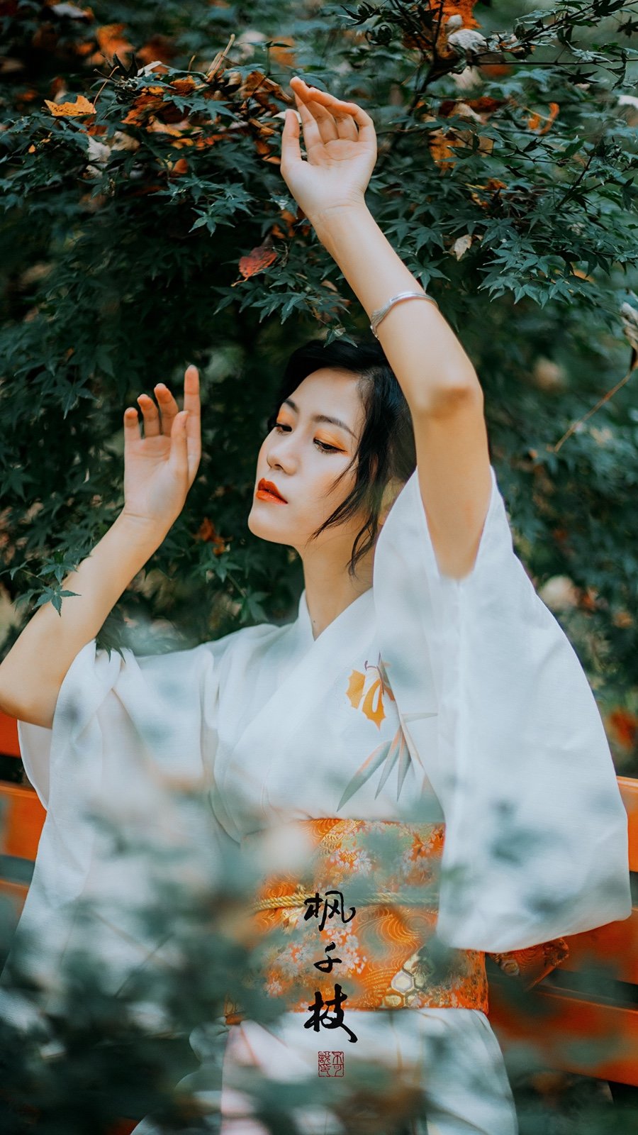 气质优雅迷人的大家闺秀森系阳光唯美养眼写真摄影图片