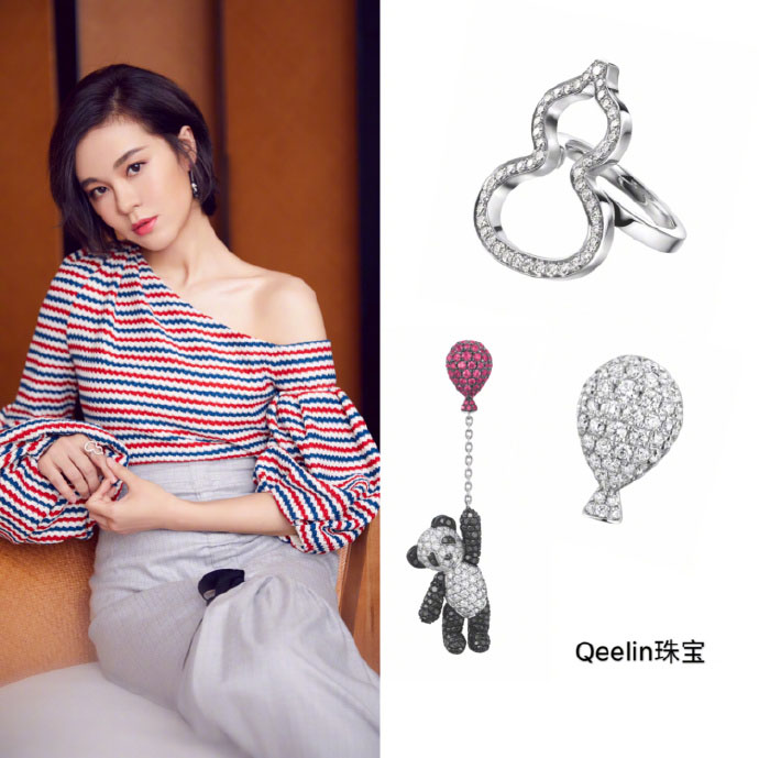 郁可唯一组美图 尽显“锁骨美腿杀”