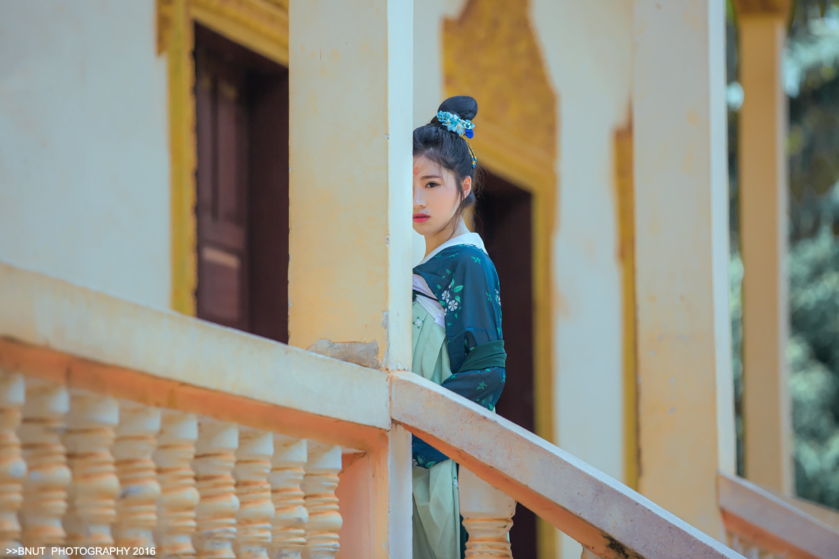 少女古装造型写真