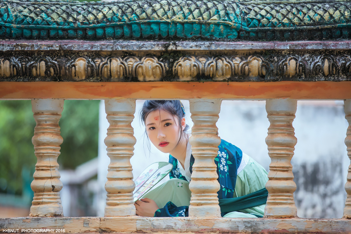 少女古装造型写真