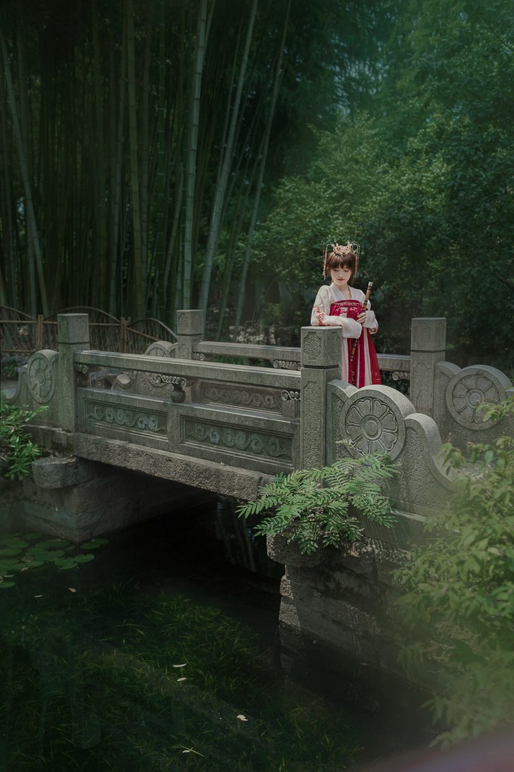 汉服名媛美女顶级的亚洲古典气质优雅端庄图片