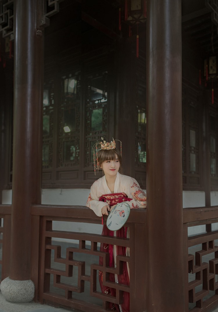 汉服名媛美女顶级的亚洲古典气质优雅端庄图片