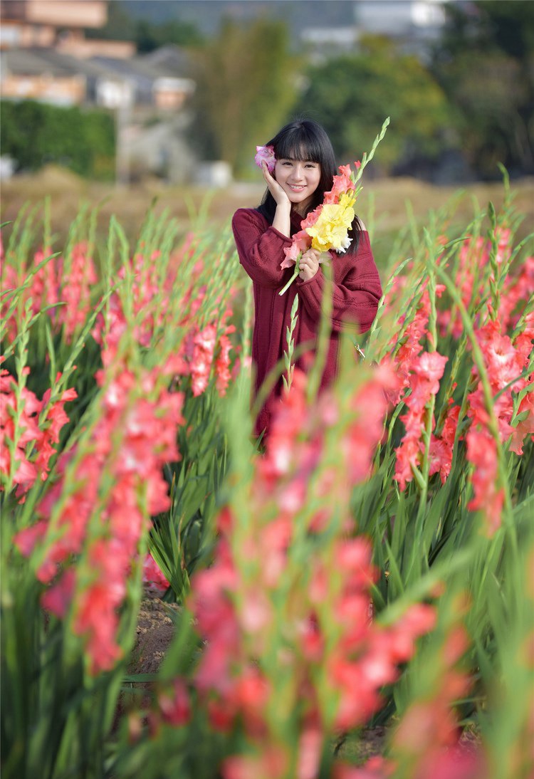 [青豆客]性感气质御姐女神李小冉写真图集