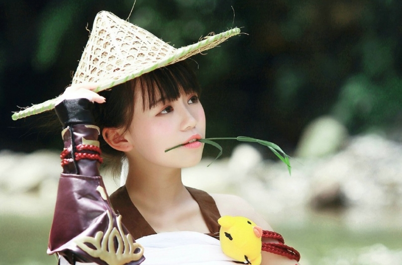 性格豪放的古装侠女性感古风图片