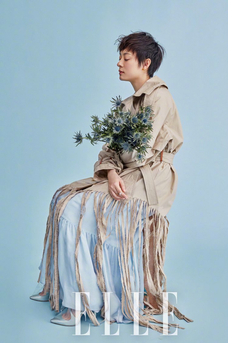 高级感美女孙俪清新动人复古妆容优雅明星写真图片