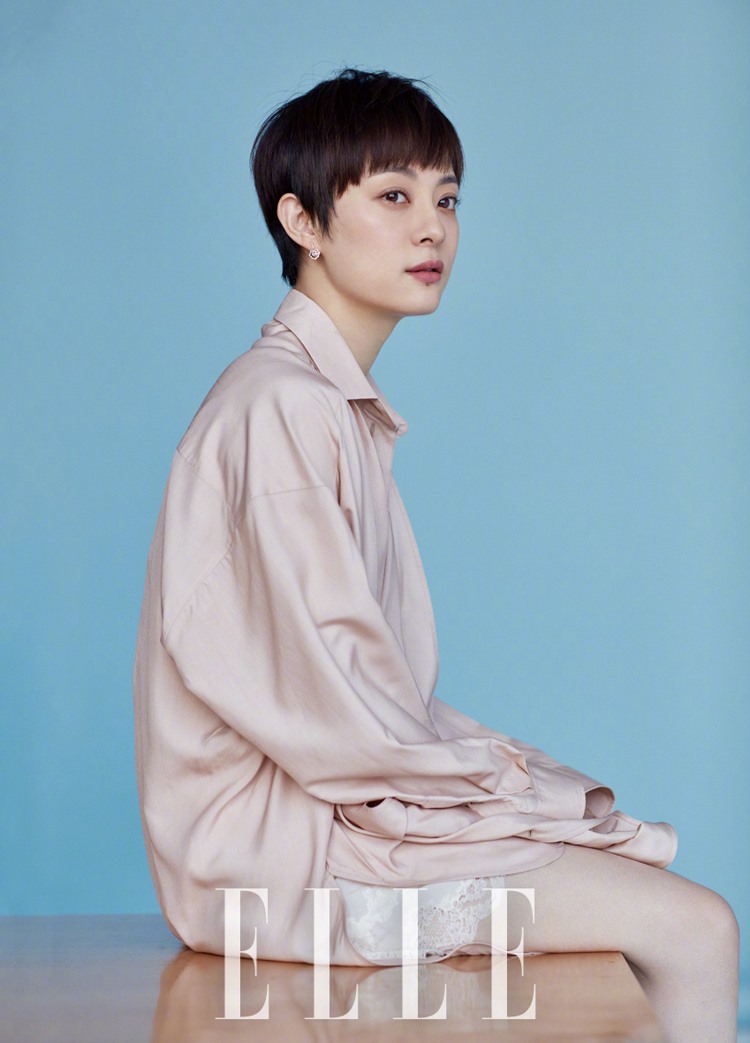 高级感美女孙俪清新动人复古妆容优雅明星写真图片