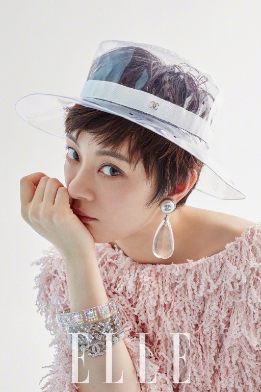 高级感美女孙俪清新动人复古妆容优雅明星写真图片