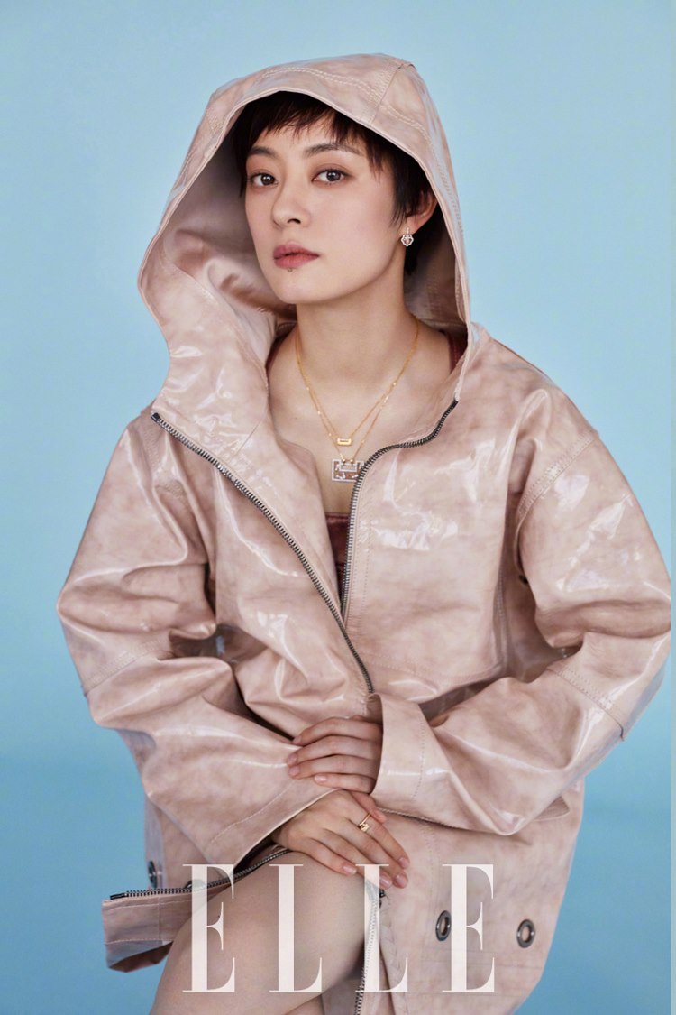 高级感美女孙俪清新动人复古妆容优雅明星写真图片